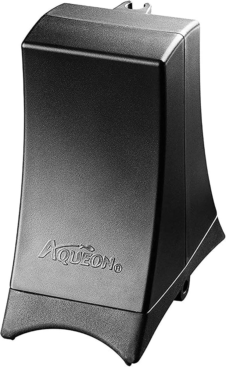 Pompa d'aria per acquario Aqueon QuietFlow 20 con valvola di non ritorno integrata per vasche da 40 a 75 L