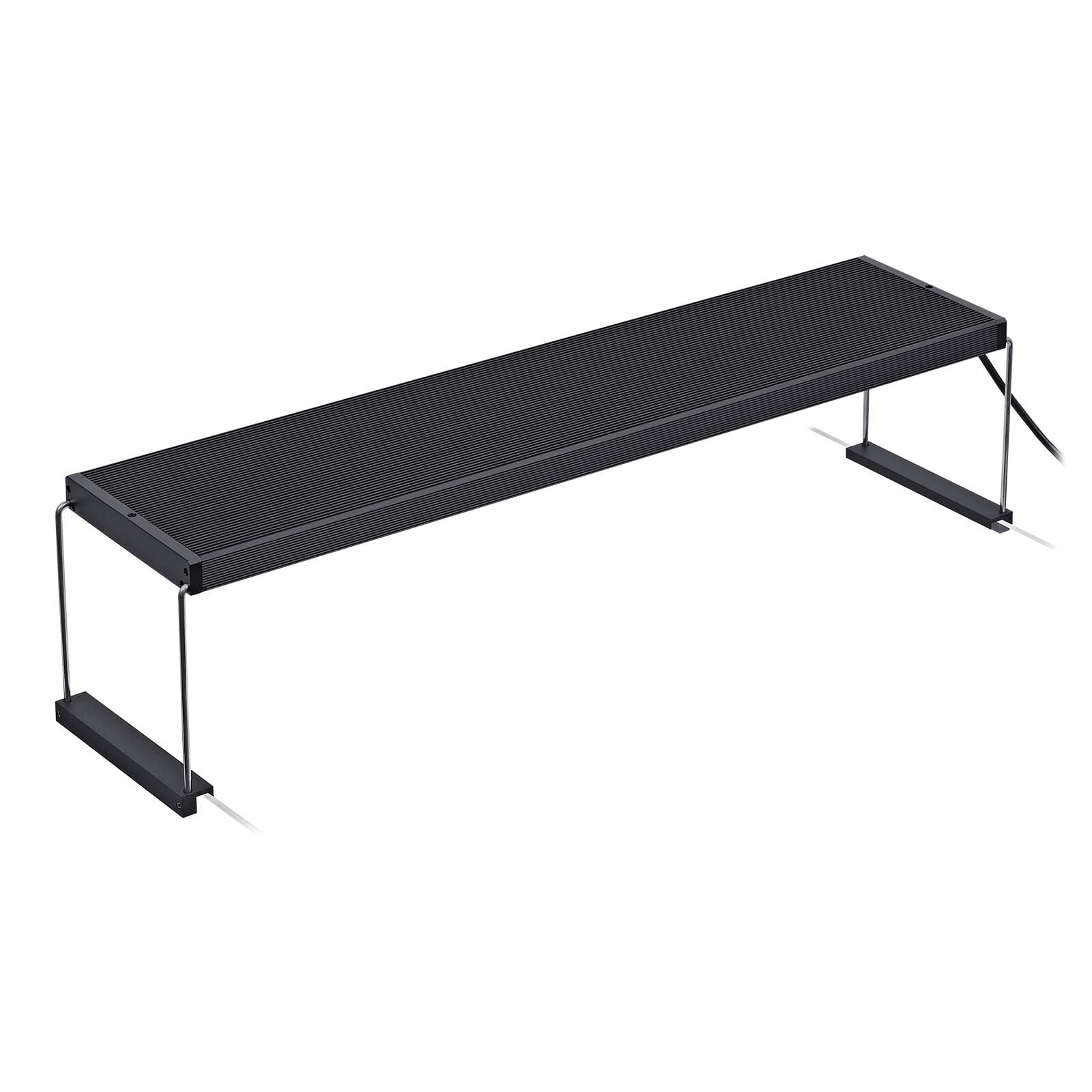Plafoniera LED RGB a spettro completo Chihiros WRGB II Pro 60 su un acquario piantumato