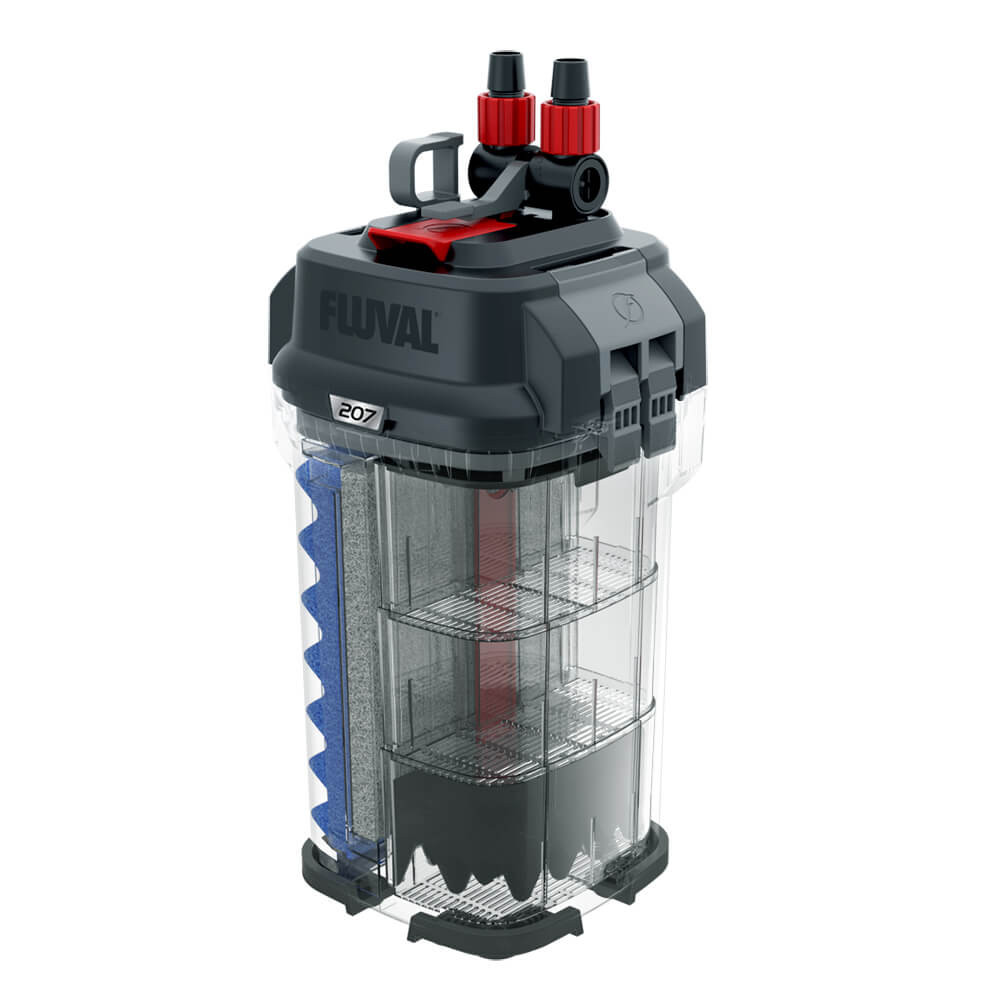 Filtro esterno a canister Fluval 207 per acquari fino a 220 litri