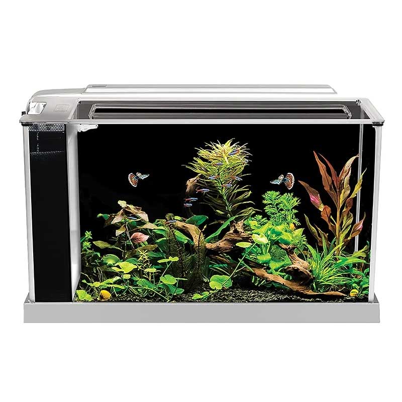 Acquario nano Fluval Spec V da 19 litri con filtrazione nascosta e luce LED